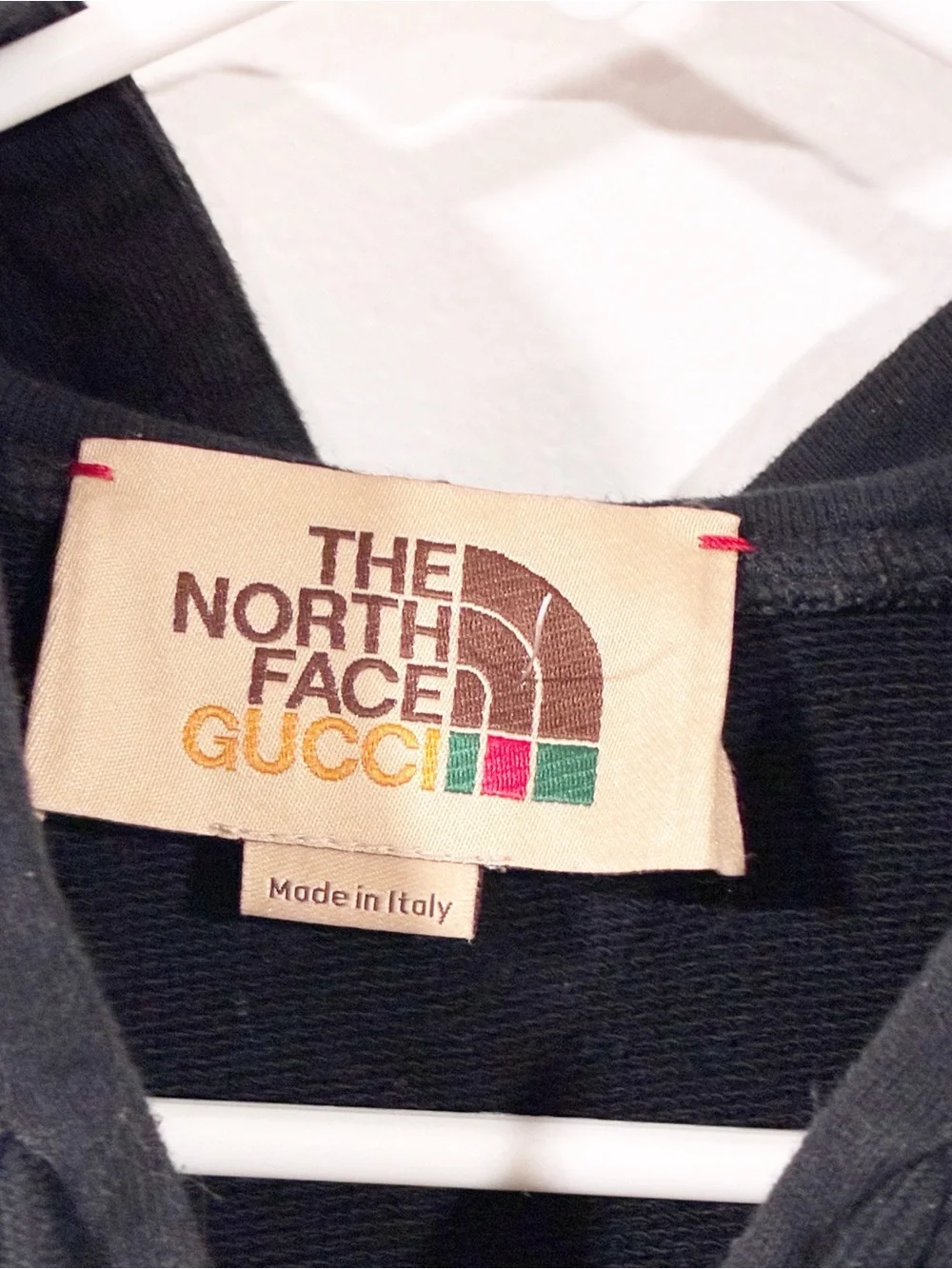 Gucci hoodie north face